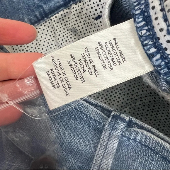 Rebecca Taylor La Vie Drapey Denim Pant Jeans In Edie Wash Size 26 - Picture 7 of 7